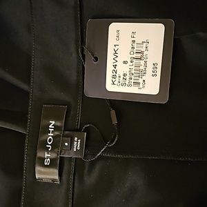 St John straight leg Diana pants